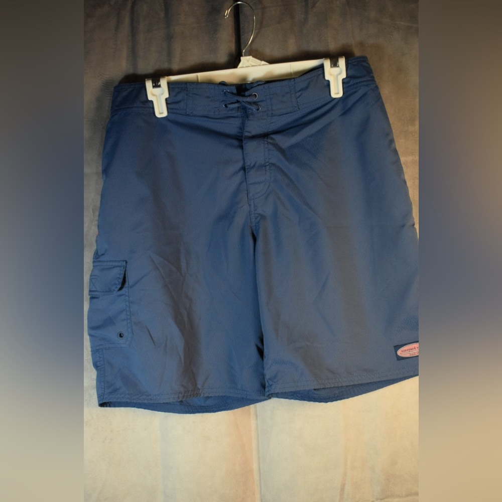 Vineyard Vines Shorts Men's 32  Blue Swim Trunks